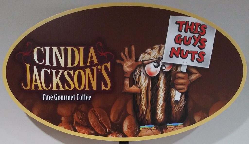 This Guys Nuts Cindia Jackson's Fine Gourmet Coffee